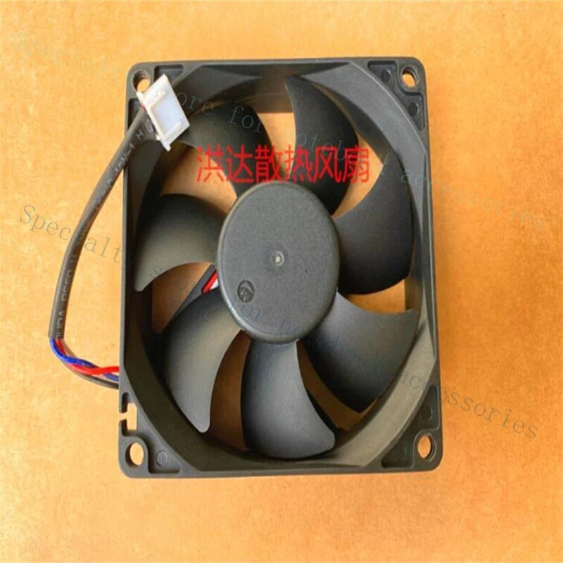 A+ Original 8025 DA08025B12UH DC12V 0.50A 80*80*25MM 8CM four-wire fan