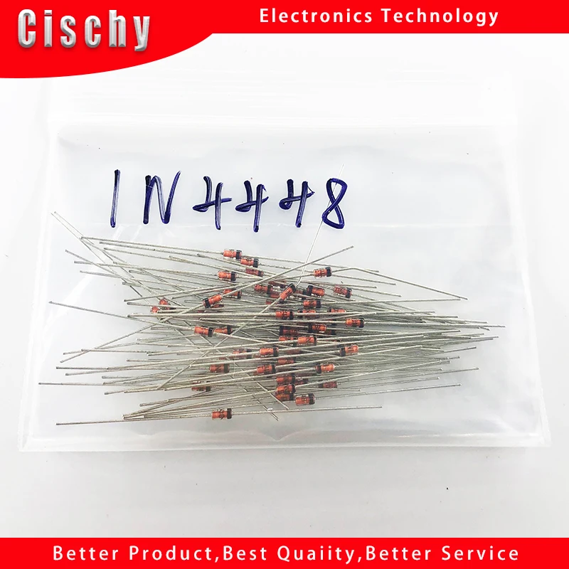 20pcs/lot 1N4448 4448 DO-35 In Stock