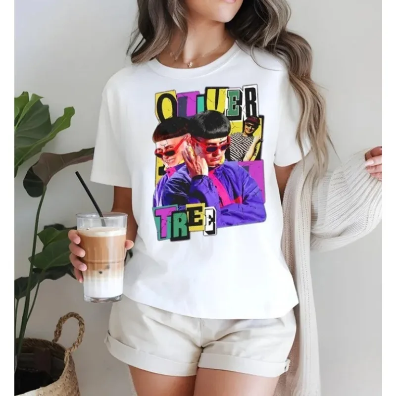Oliver Tree Merch T-shirt Men Short Sleeve Tee Unisex Tops Causal Clothes Female Y2K Tops