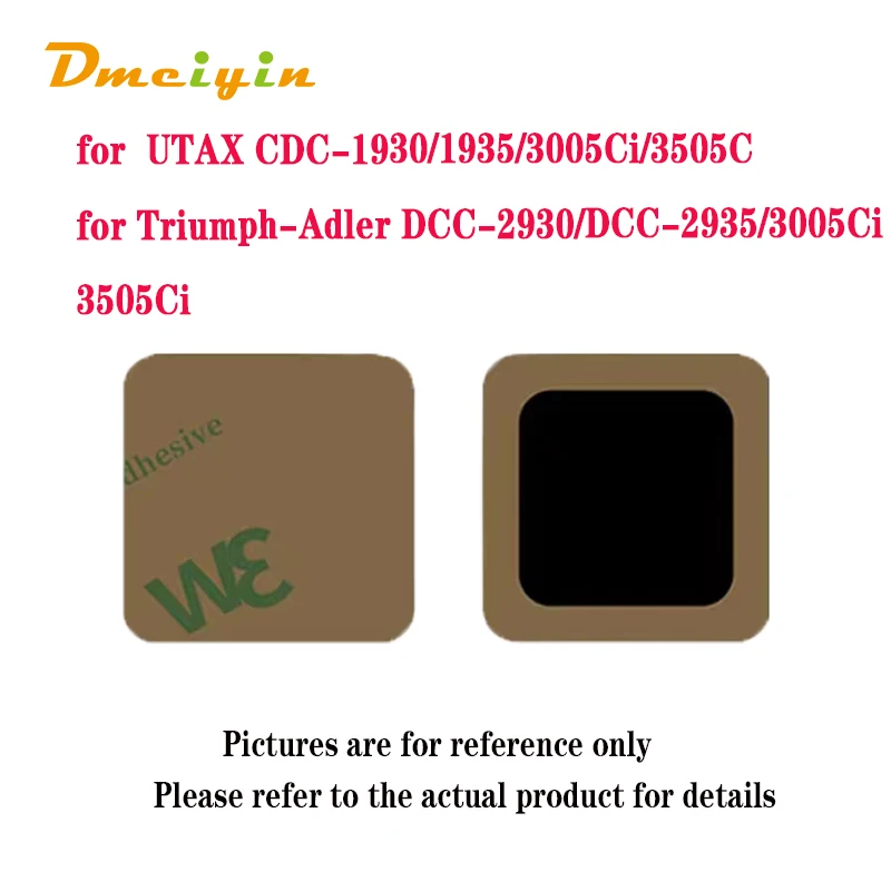 WW Version BK/C/M/Y Color 653010010/653010011/653010014/653016 Toner Chip for UTAX CDC-1930/1935/3005Ci/3505Ci/DCC-2930/DCC-2935