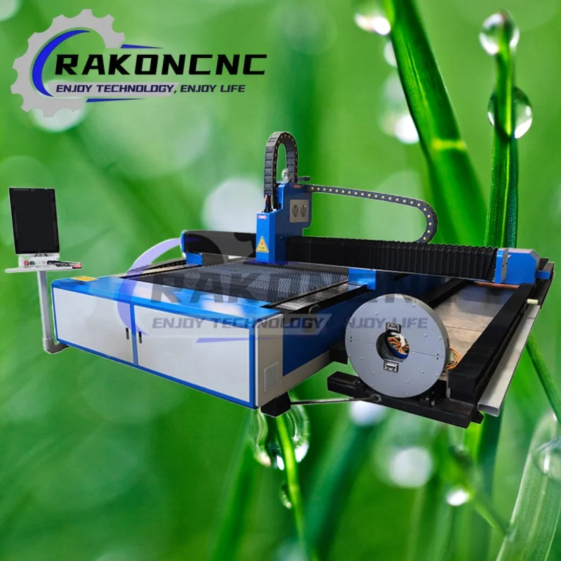 High-Power Laser Cutter Industrial-Grade Fiber Laser Cutting Machine for Metal Sheet and Tube Cutting