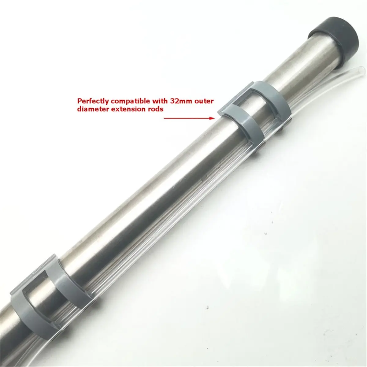 AAAL 10PCS Sprays Suction Pipe Retainer Clips for Storing Various Sprays Suction Integrated Cleaning Machines Pipe Camps 32MM
