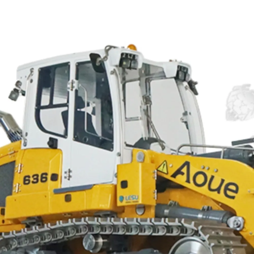 بيع LESU 636 RC محمل هيدروليكي 1/14 التحكم عن بعد شاحنة معدنية الخلفية هوك قابلة للفتح دلو RTR بطارية Pl18EV لايت اللعب TH20604 #6