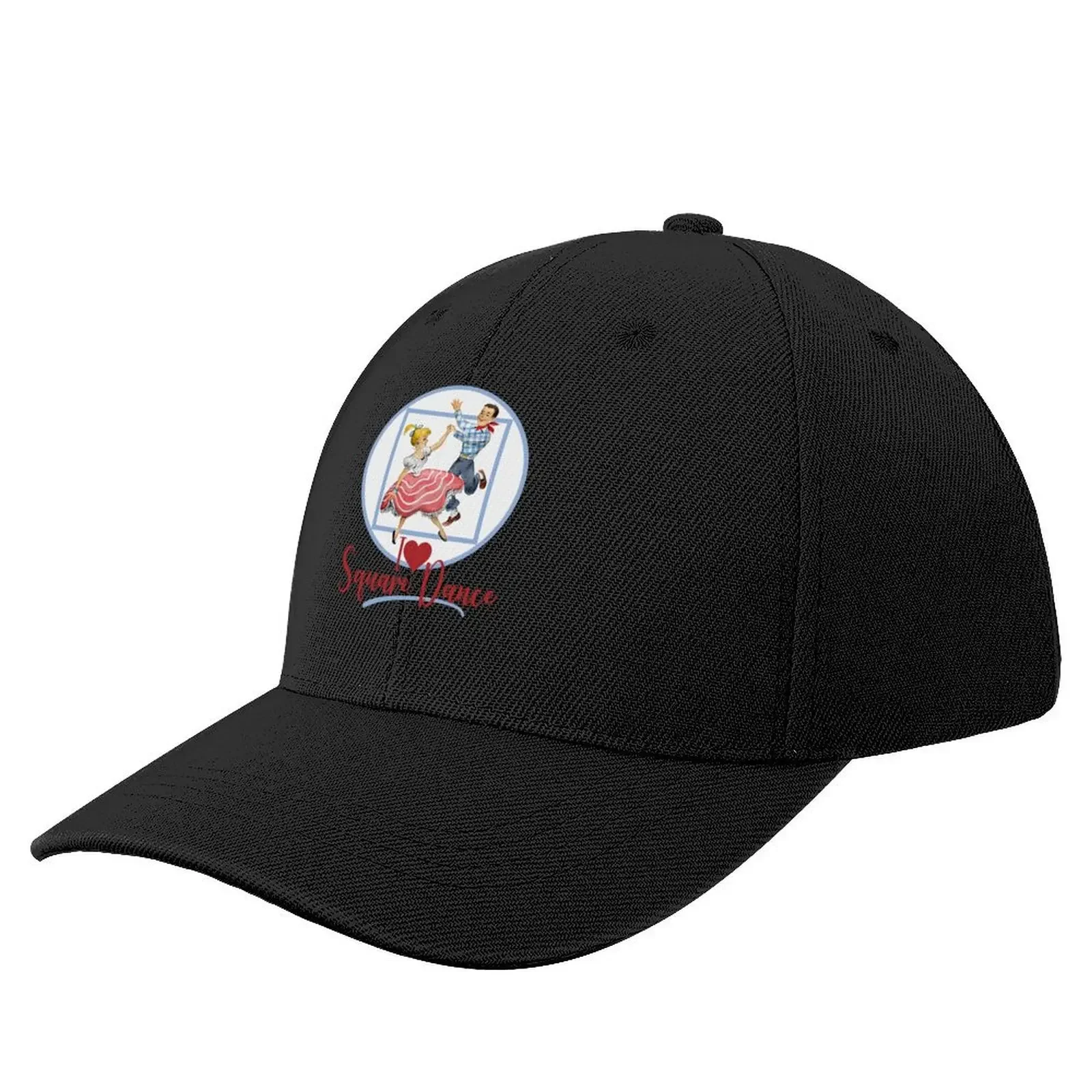

I love Square Dance Baseball Cap Luxury Hat Male hat hats for men Mens Caps Women's
