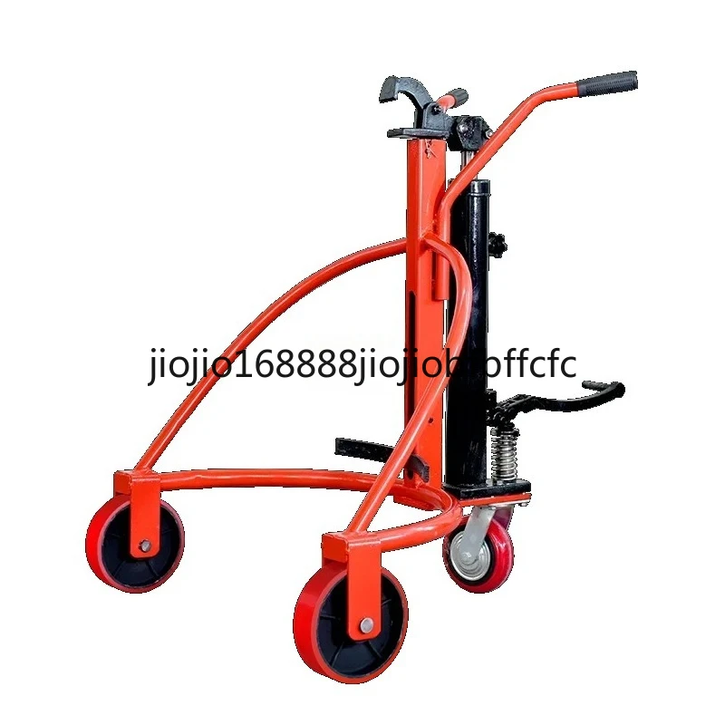Suitable for  Manual hydraulic oil drum truck, drum trolley, rising transfer forklift