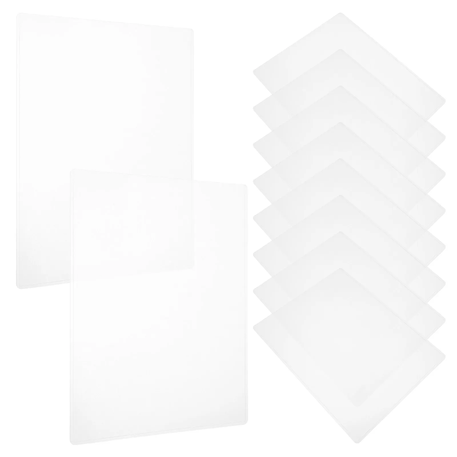 

30 шт. прозрачных жестких пластиковых пакетов-протекторов для плакатов, меню, фотоальбомов, документов, бумаги