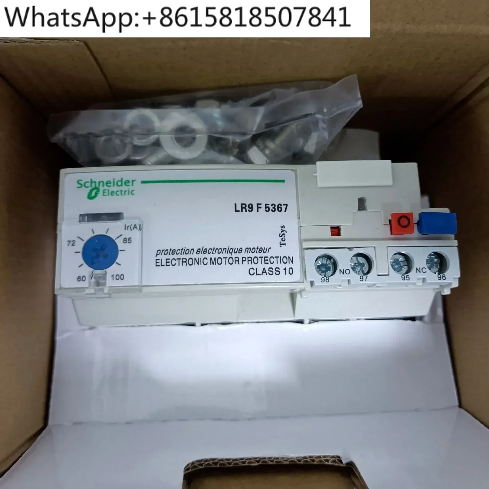 

Электронное тепловое реле Schneiders TeSys LRF LR9F5367
