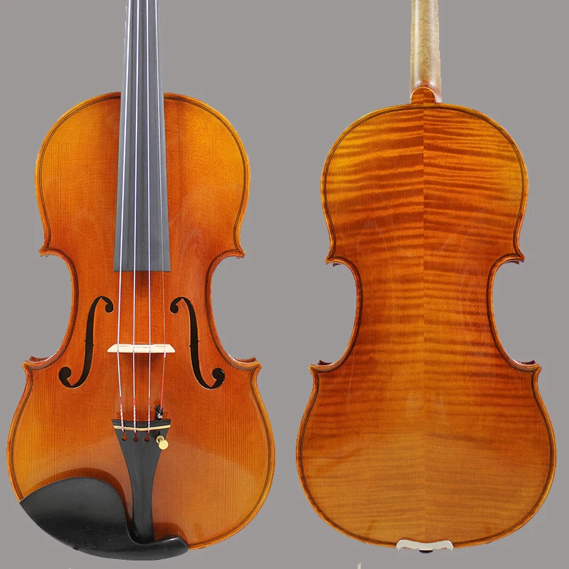 Professional Handmade Violin, Musical Instrument,A String, Rich Clear, 4/4 Loud Tone!! Best Performance!