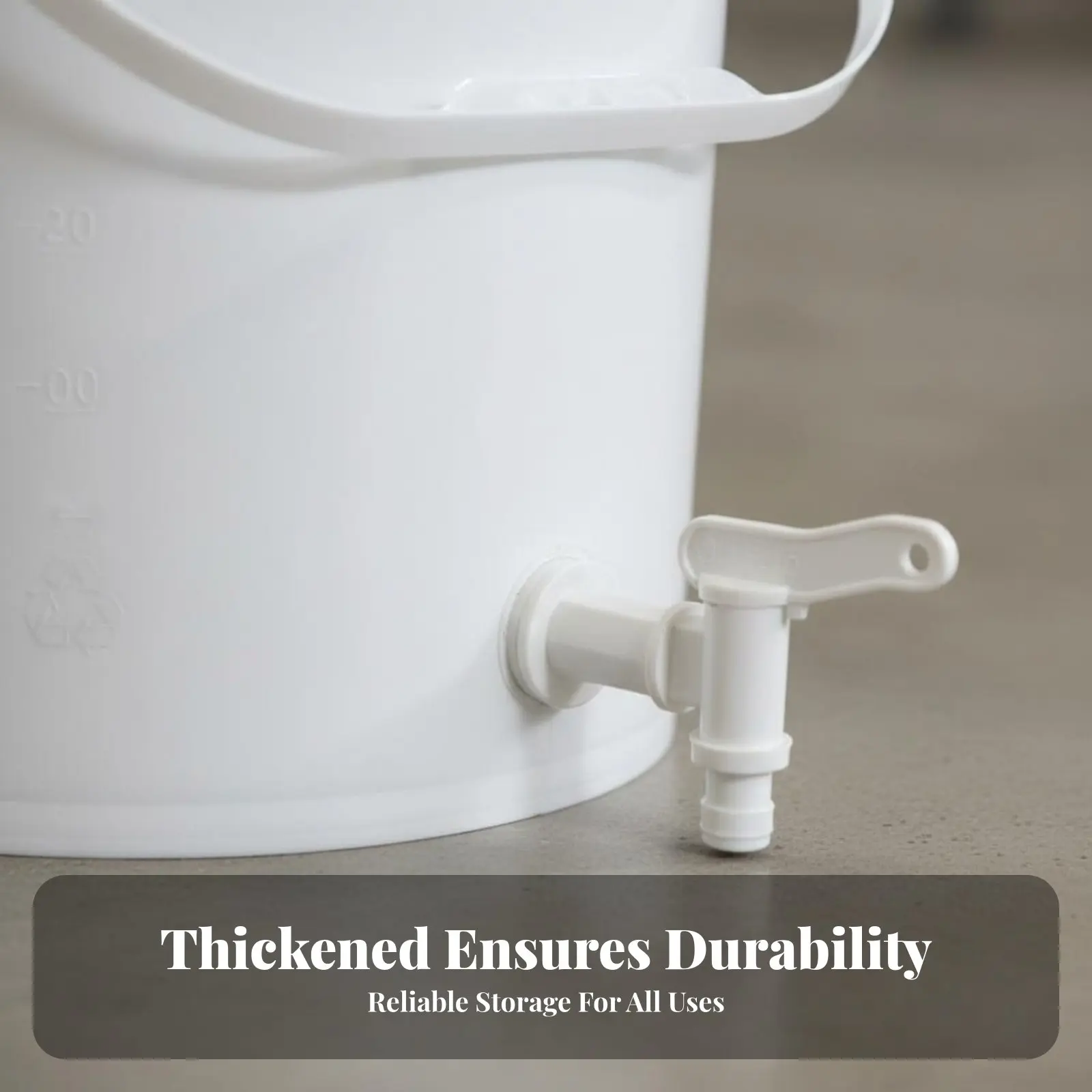 Water Container Spigot Leak-Resistant Closure Hand Washing Station Container Portable Water Jug Tap Thickened Frame Compost Tea