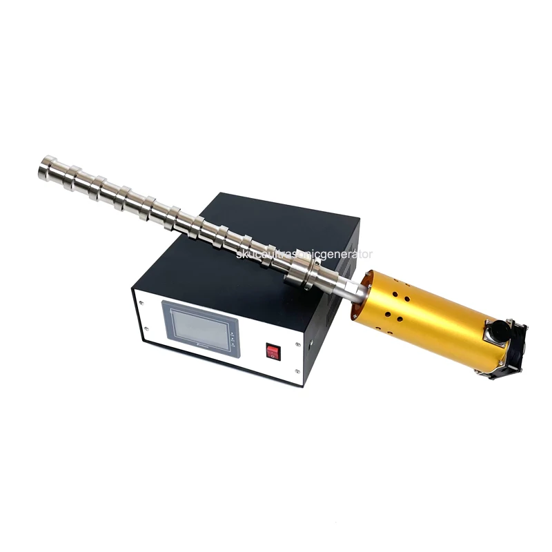 Full Spectrum Extraction From Tobacco Using Ultrasonic Transducer Vibrating Reactor 20khz 2000W