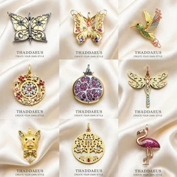 Pendant Pomegranate Tree Flower Bird Butterfly Dragonfly Cat Koala Brand New Jewelry Europe 925 Sterling Silver Gift For Woman