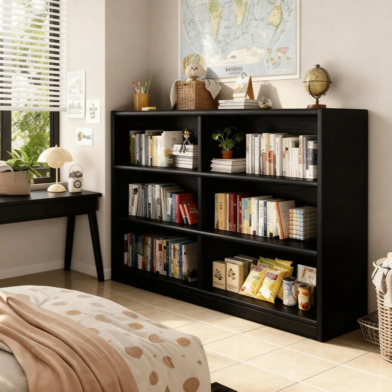 Bookcase combination lattice cabinet, living room integrated whole wall display cabinet, wall storage cabinet