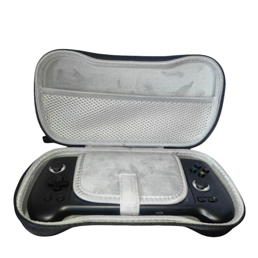

Handheld Case for Anbernic RG557 Game Console Shockproof Portable Organizer Bag Carry Bag Black