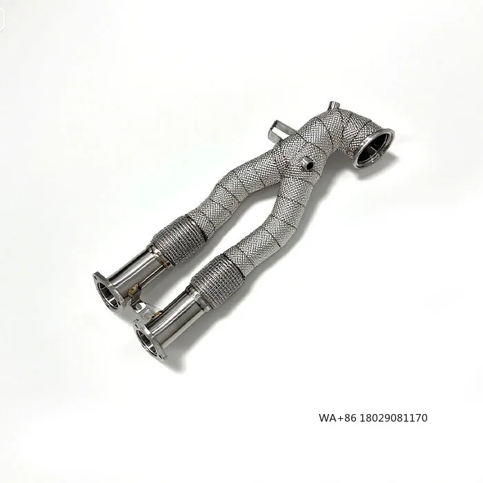 

Тюнингованный выхлопной даунпайп для RS3 Sedan 8V Sportback 2017-2020, из нержавеющей стали, прямой, без катализатора