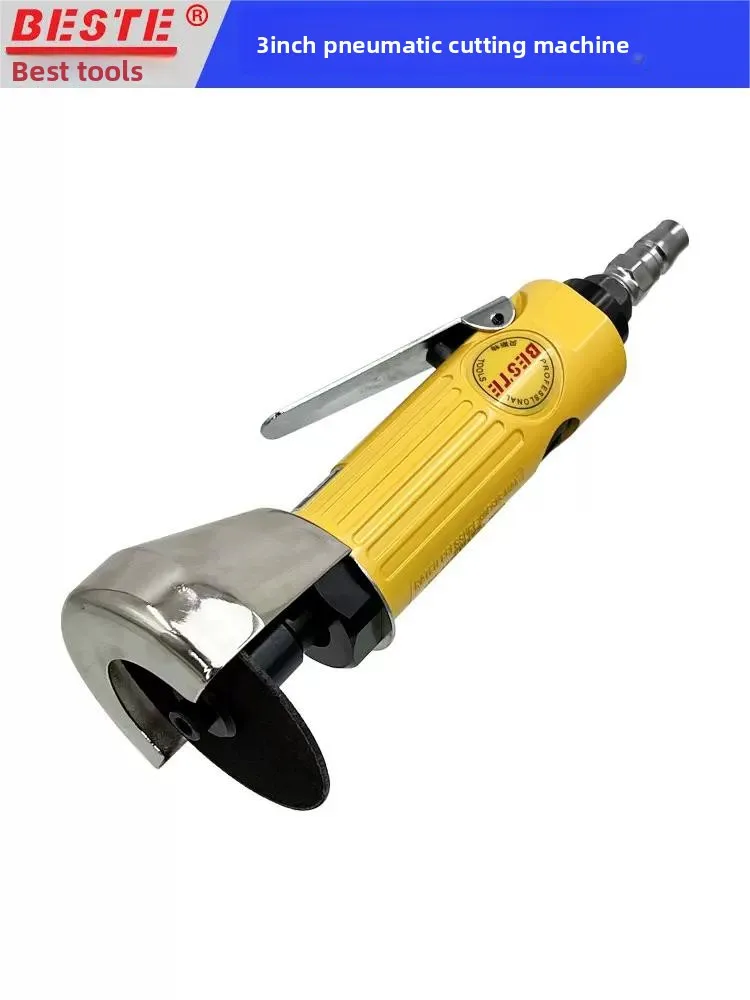 BEST AT-6027 Pneumatic Cutting Machine 3 Inch Straight Shank Pneumatic Grinder 75mm Cutting Disc Grinder