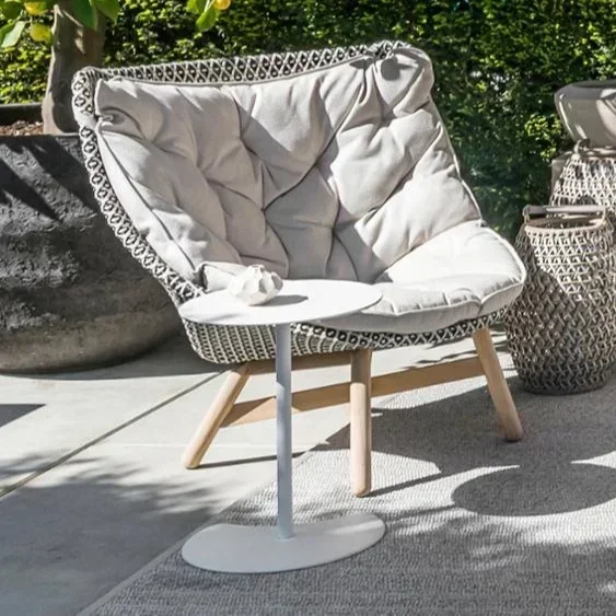 

New garden furniture high back rattan chair for outdoor using