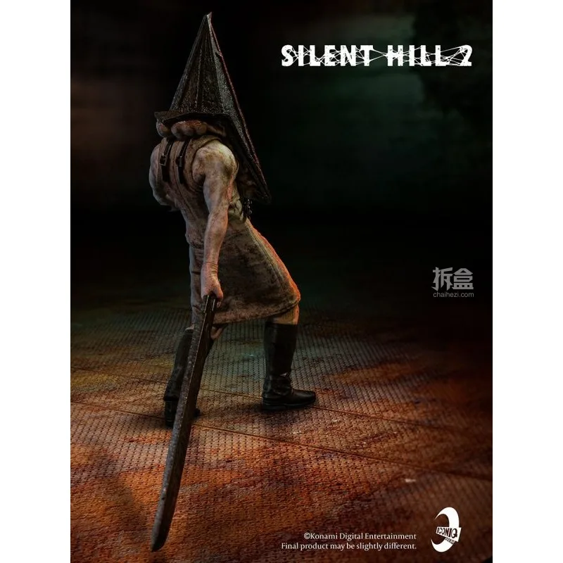 ICONIQ STUDIO ตุ๊กตาโมเดล Silent Hill 2 บับเบิ้ลเฮด นางพยาบาล หัวสามเหลี่ยม ขนาด 1/6 ตุ๊กตาโมเดลสำหรับฮาโลวีน ตุ๊กตาโมเดลผู้หญิง