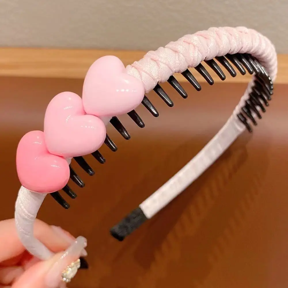 

Детский ободок для волос Sweet Love Heart с цветами в корейском стиле, для малышей