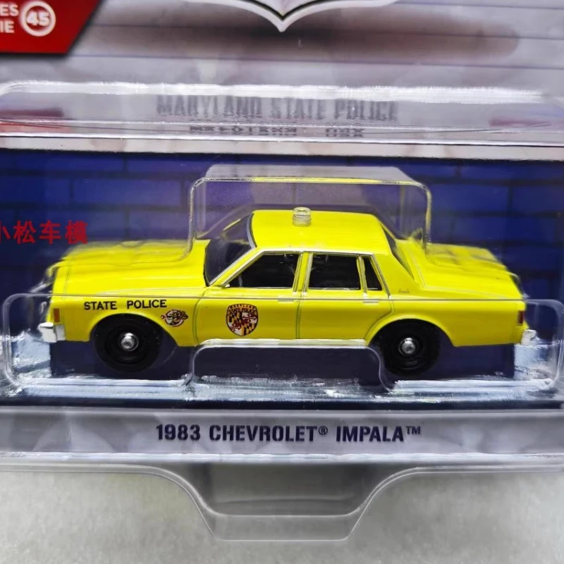 

Greenlight 1:64 Heat Trace Series 45–83 Impala-Модель седана, ограниченная серия, Коллекционная настенная подвеска, подарок