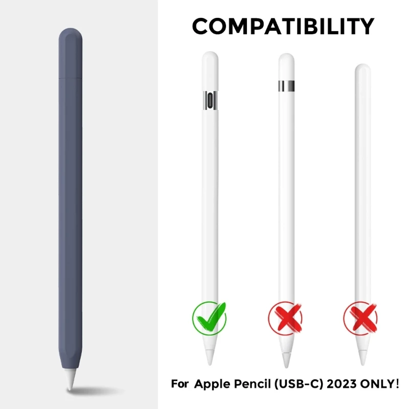 All Around Case for Pencil 3(USB C) Protectors Secure Fit, Anti slip Grip Long lasting Durability &Sweat Resistance H8WD