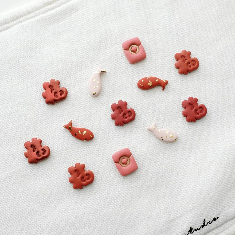 Chinese Theme Style Art Deco Polymer Clay Cutters Year of the Horse Elements Clay Mold for DIY Pendant Earring Jewelry Tools