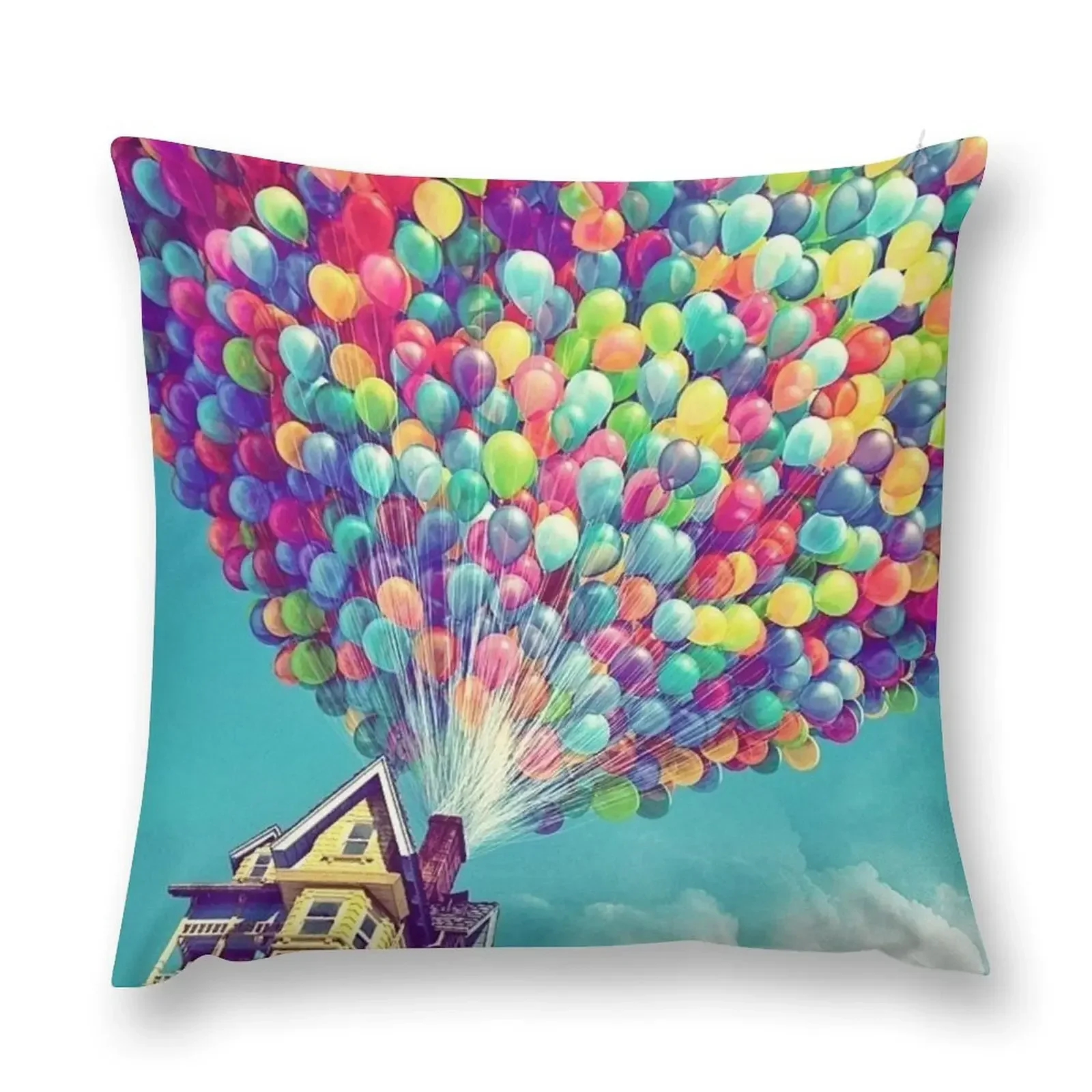 

House in the air Throw Pillow Throw Pillow Sofa Cushions Cover Christmas Throw Pillows Covers pillow
