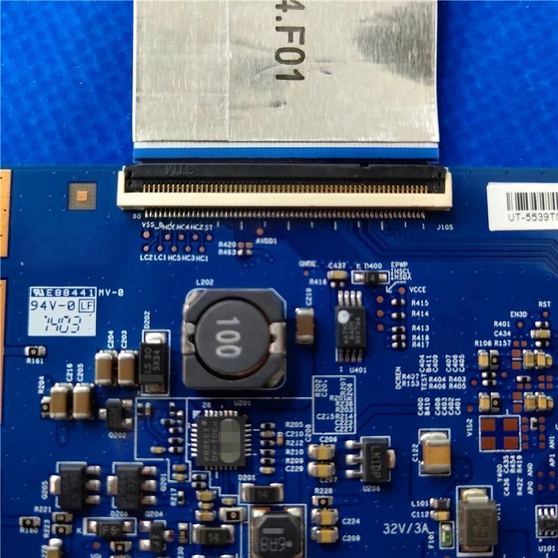 60 stitches New and Original For T-CON cable 69.42T14.F01 for 43T01-C04 50T12-C05 50T11-C02 55T23-C0A logic board cable