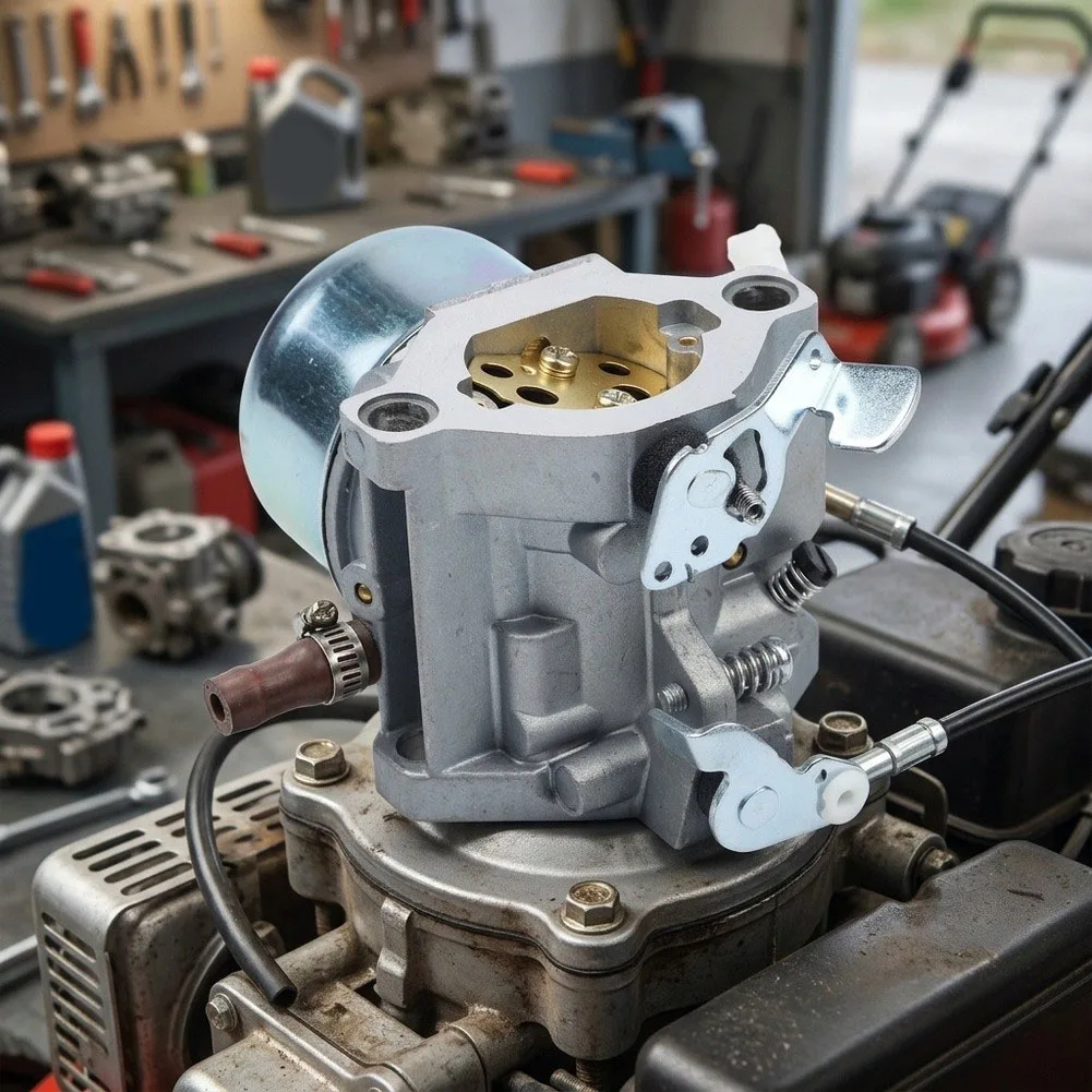 Carburetor Replacement Kit Compatible with Lawn Mower Models 497581 495782 494894 for Reliable Engine Performance