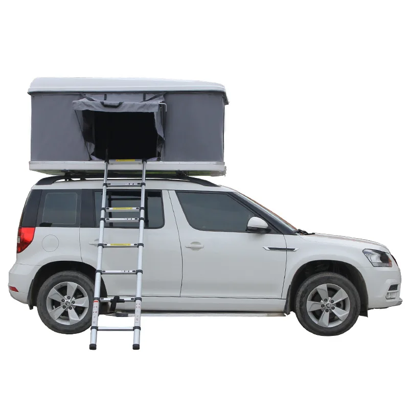 Car roof tent modified SUV car aluminum alloy car off-road free construction quick open windproof stable camping