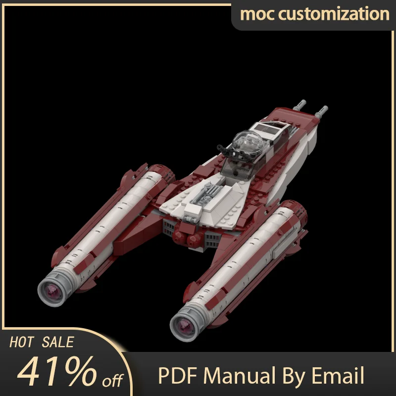 

511pcs Moc Star Battle BTL-B Y Wing Starfighter Model Building Blocks Bricks Creative Assembly Educational Toys Kid Holiday Gift