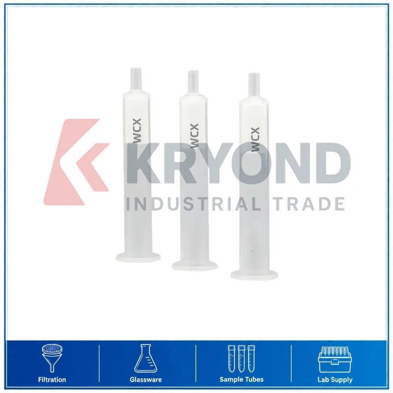 Weak Cation Exchange WCX SPE Cartridge 1mL 3mL 6mL 12mL Laboratory Extraction Column Research Equipment Application Use SeriesQC