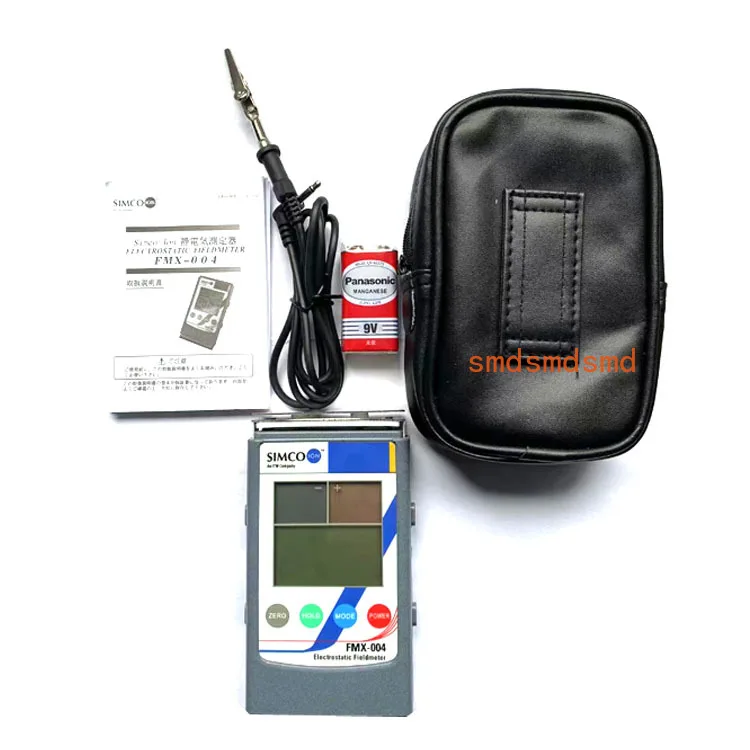 FMX-003 FMX-004 Hand-Held Electrostatic Tester Fieldmeter Measuring Range 0 to (+/-) 1.49KV Digital ESD Test Field Meter