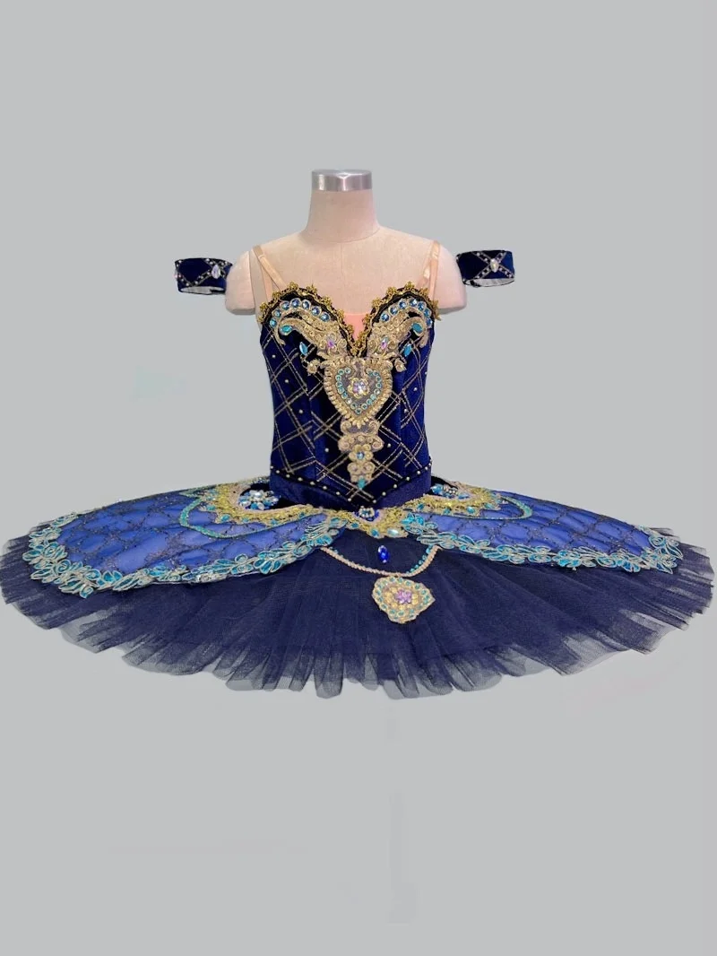 The latest 2024 tutu, suitable for the Blue Bird Pirate Dance, high-end customization, can be customized for children and adults