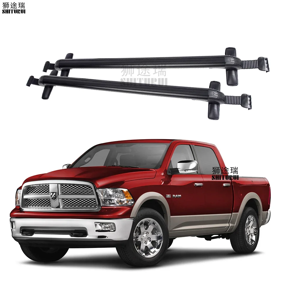 Car Luggage Rack Crossbar Roof Rack FOR Dodge Ram 1500 2013 - 2023 navara  Tacoma Titan Pickup truck load 150KG