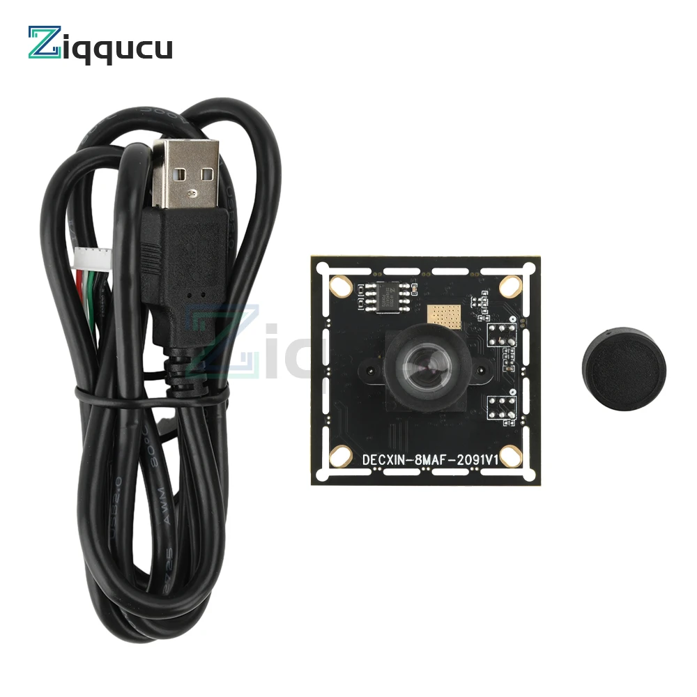 

IMX179 78 Degree 8MP Camera Module Fixed Focus HD Industrial Camera Free Driver with USB Adaptor