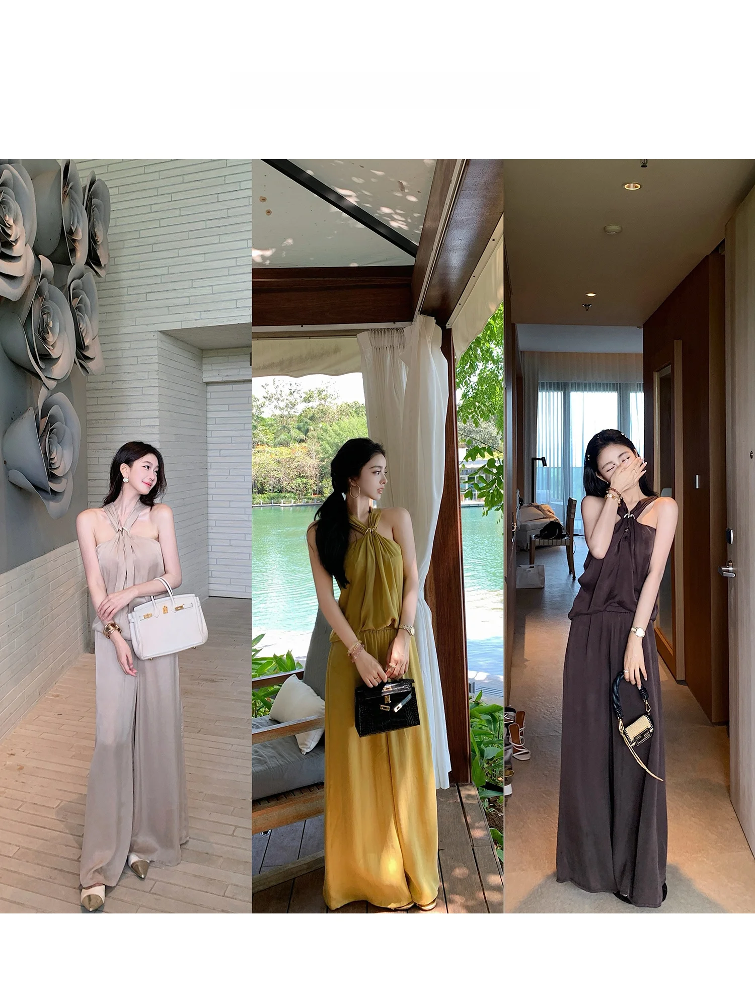 

Комплект Ele Lilylikes Vibe: модный женский топ с длинным рукавом и длинные брюки для летнего сезона, повседневная одежда для всех возрастов