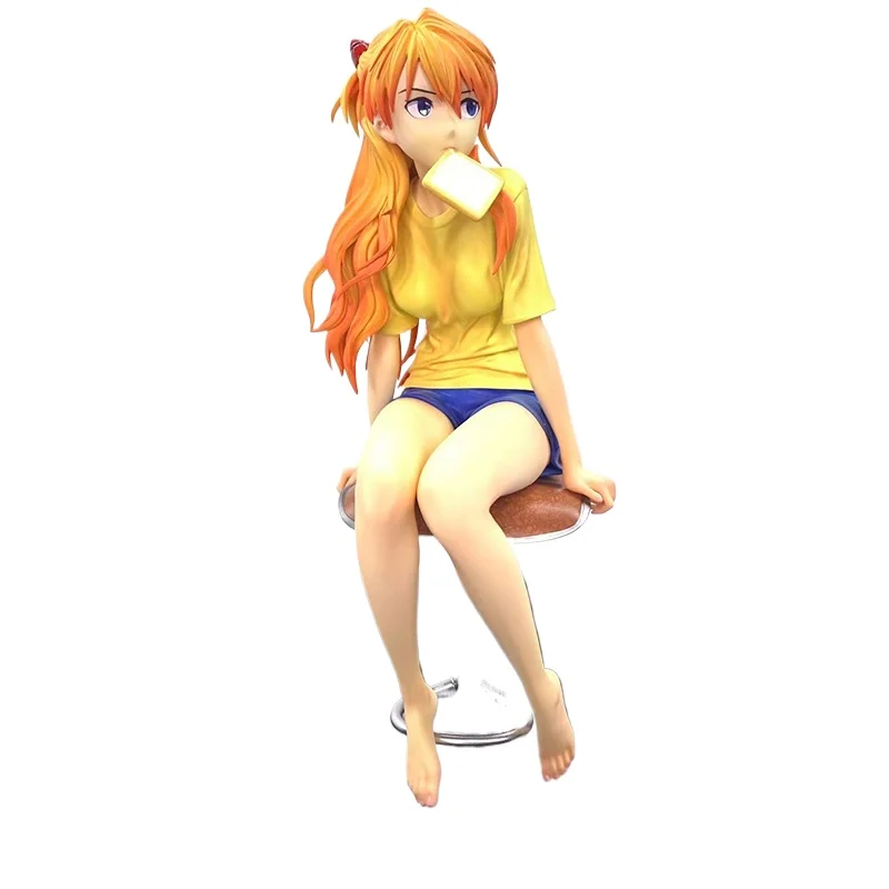 GK Figura Pane Domani Custodia per computer desktop profumata Anime a tema Trendy Giocabile Postura seduta Giocattolo da collezione