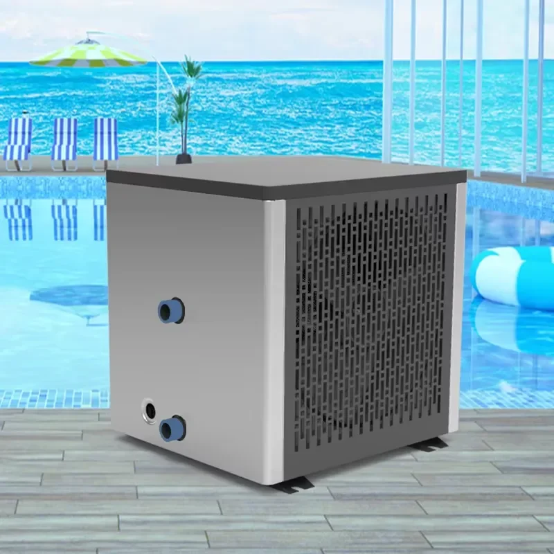 For CE R32 Smart 5 kw Mini Water Heater Portable High Efficiency Air Source Heat Pump for Swimming Pool & Outdoor Hotel Use