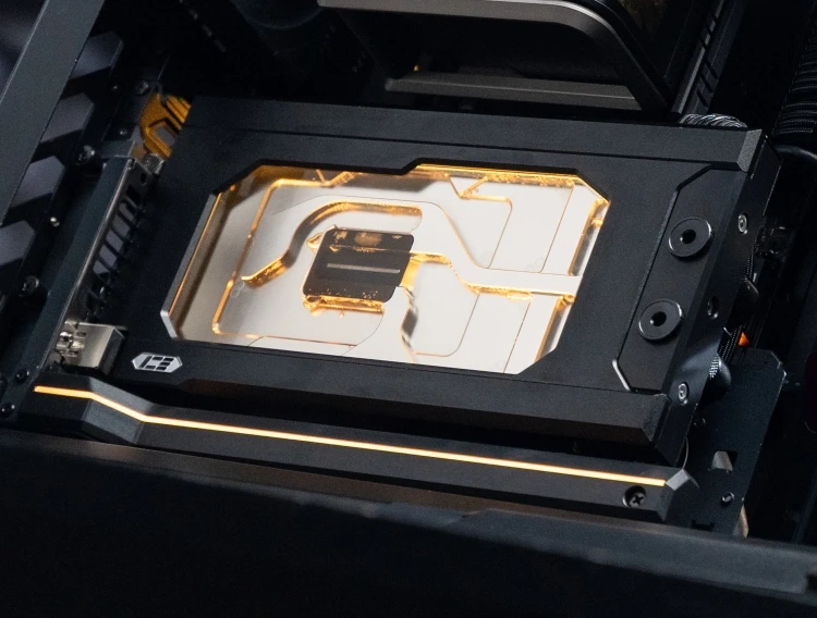 

Стеклянный водяной блок IceManCooler для ASUS ROG Astral Geforce RTX 5090D, 5090, кулер для видеокарты с задней панелью