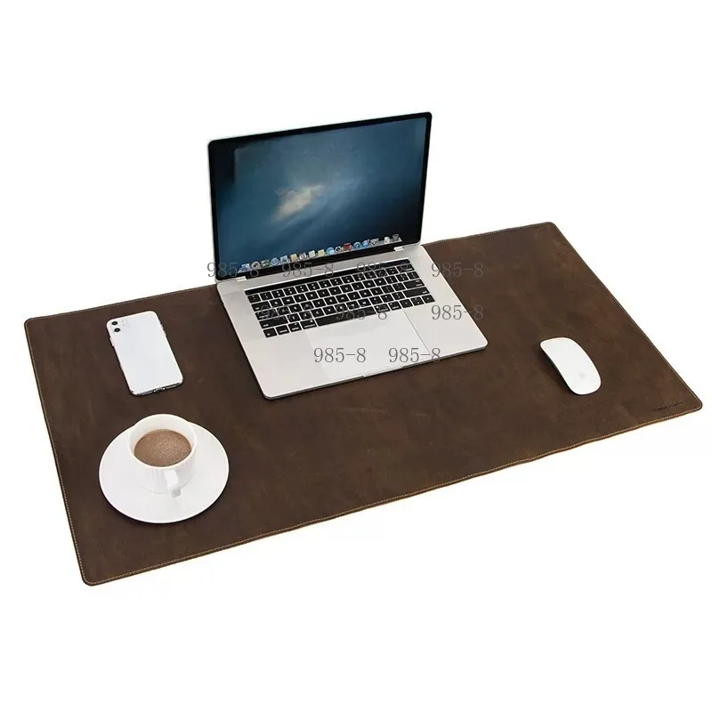 Heatproof Anti-stain Desk Table Pad, Extended Non-slip Mouse Pad for Office Laptop