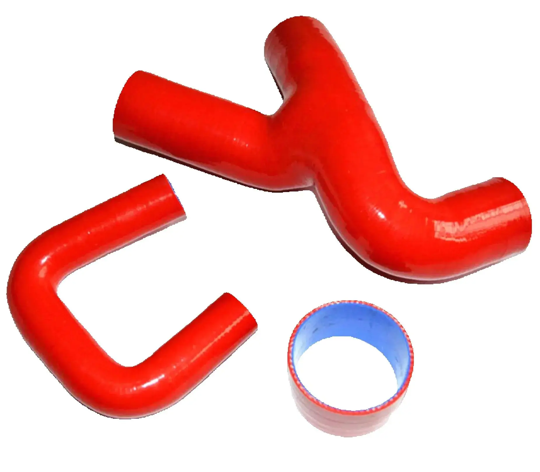 GPI Silicone Intercooler Turobe Hose For Impreza GC8 EJ20 2.0 WRX 1999-2000 RED/BL