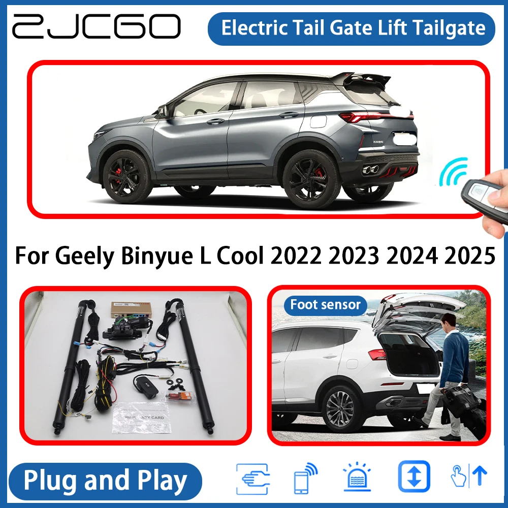 

for Geely Binyue L Cool 2022 2023 2024 2025 Automatic Powered Tailgate Power Liftgate Electric Tail Gate Lift Assisting System