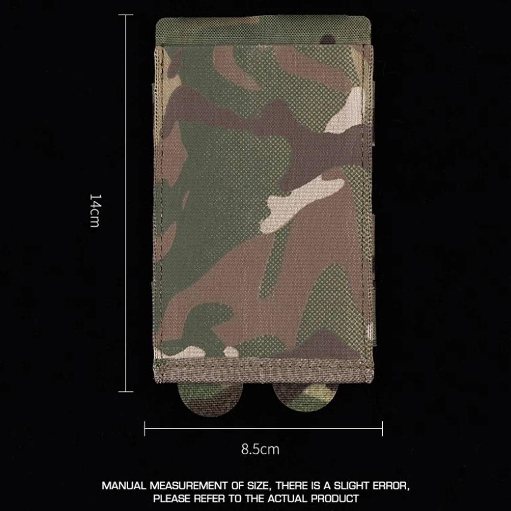 Elastic 5.56/7.62 Magazine Pouch Lightweight Quick Release Hunting Shooting Airsoft Mag Pouch Molle Tactical Belt Vest Equipment - view 2