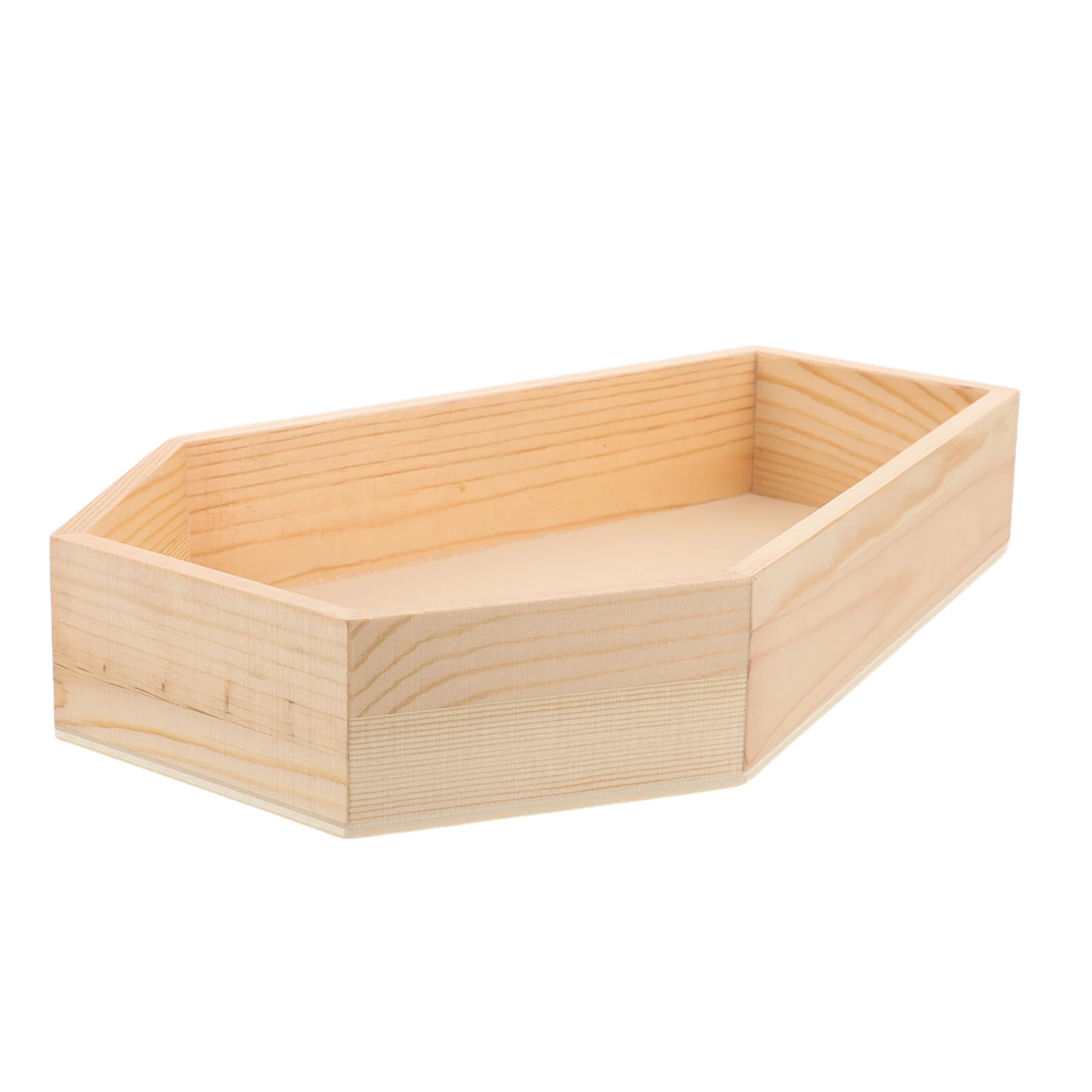 

Coffin Tray Decor Halloween Decorative Serving Food Platter Gothic Desktop Storage Box