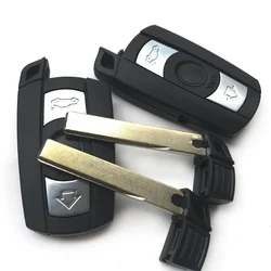 Remote Key Shell For BMW E61 E90 E82 E70 E71 E87 E88 E89 X5 X6 For 1 3 5 6 Series Replace 3 Button Smart Car Key Case