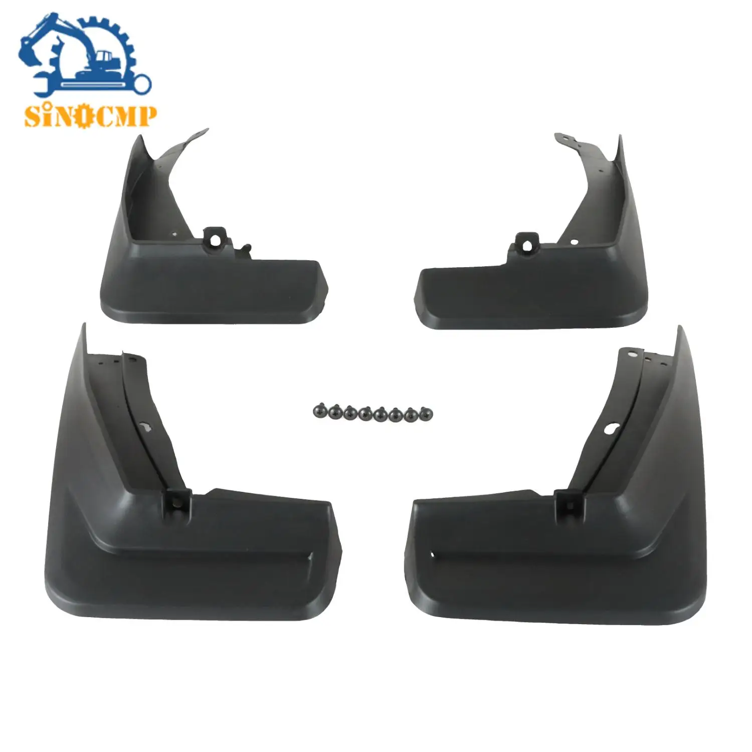 Mudguard Set FOR VW Tiguan R-Line 2018-2023 Splash Guard Car Motorcycle Equipments & Parts