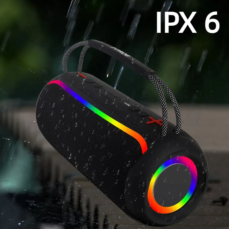 

PRO8 Outdoor Waterproof Subwoofer RGB Portable Wireless Bluetooth 5.3 Caixa De Som High-resolution a High-quality High-power 20W