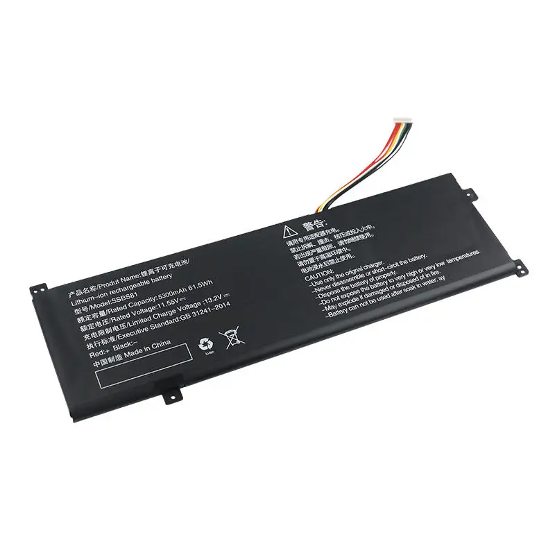 New Laptop Battery SSBS81 11.55V 70Wh/6065mAh For 16 16Pro 16HDS-7BB6U 16HD-5BB6U 2022 Edition R5 2023 R7-6800H Notebook