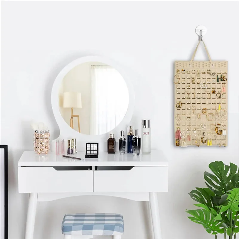 Wall Hanging Brooch Display Stand Felt Pin Badge Button Collection Storage Holder Jewelry Necklace Earring Organizer Bag