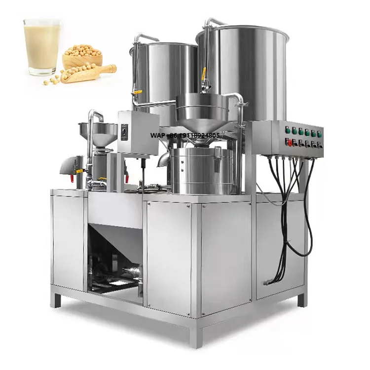 Automatic Stainless Steel Tofu Machine Maker Soya Milk Paneer Making Machine Soy Milk Tofu Production Line Bean Curd Machine